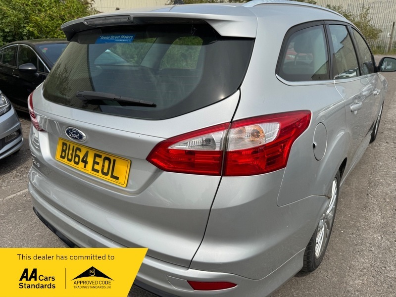 Ford Focus Zetec S Tdci Silver #3