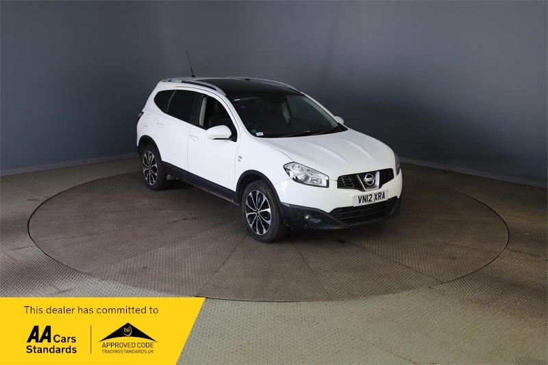 Nissan Qashqai+2 Dci N-tec Plus 2 White