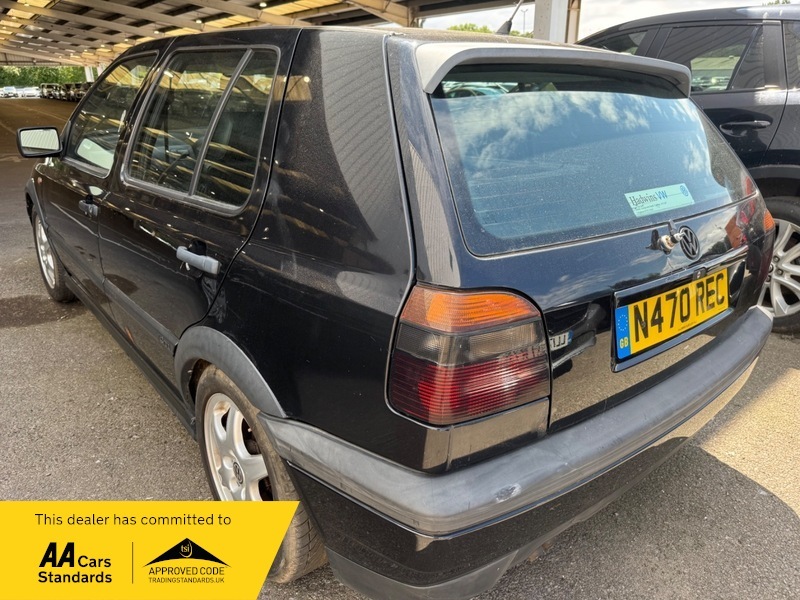 Volkswagen Golf Gti Black #5