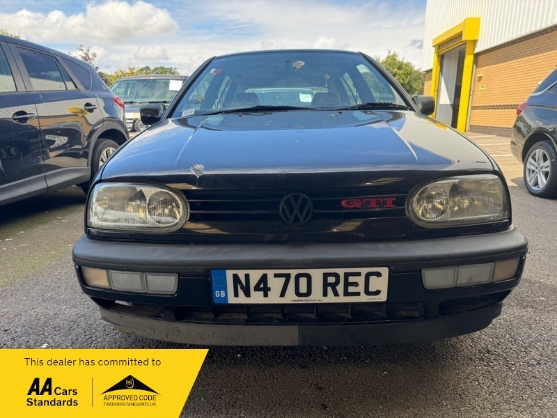 Volkswagen Golf Gti Black #3