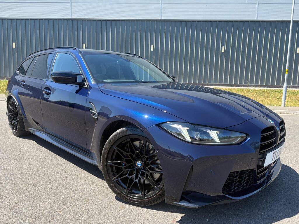 BMW M3 3.0 Biturbo Competition Touring Steptronic M Xdriv Blue #6