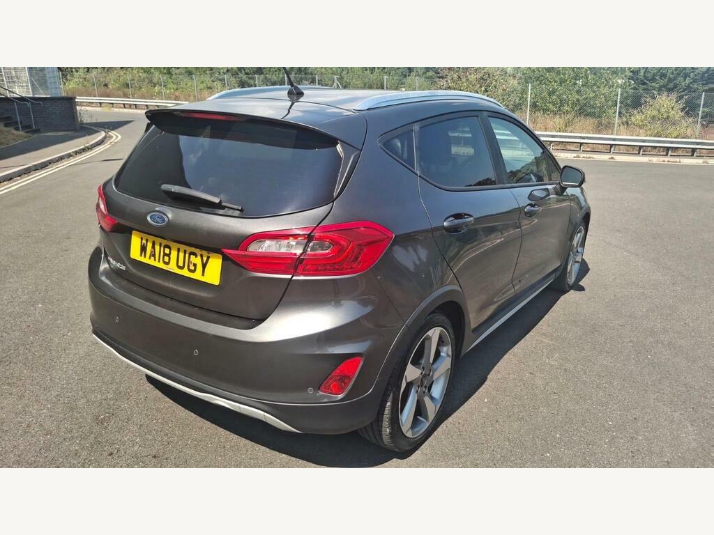 Ford Fiesta 1.0T Ecoboost Active X Euro 6 S S WA18UGY Grey #3