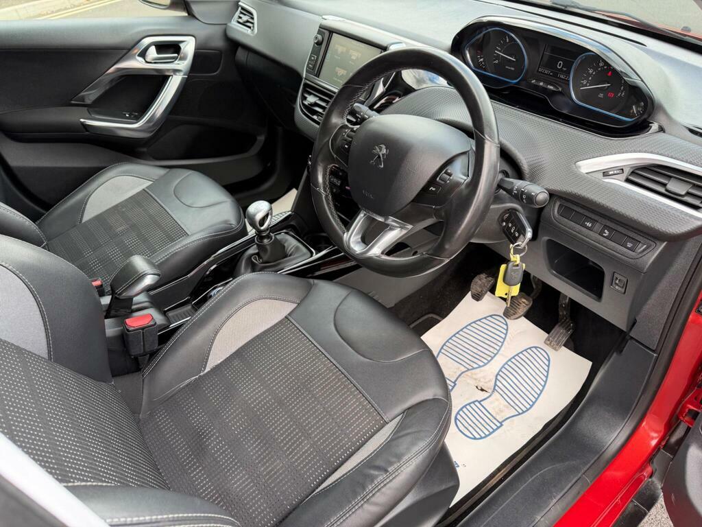 Peugeot 2008 1.6 Bluehdi Allure Euro 6 S S Red #6