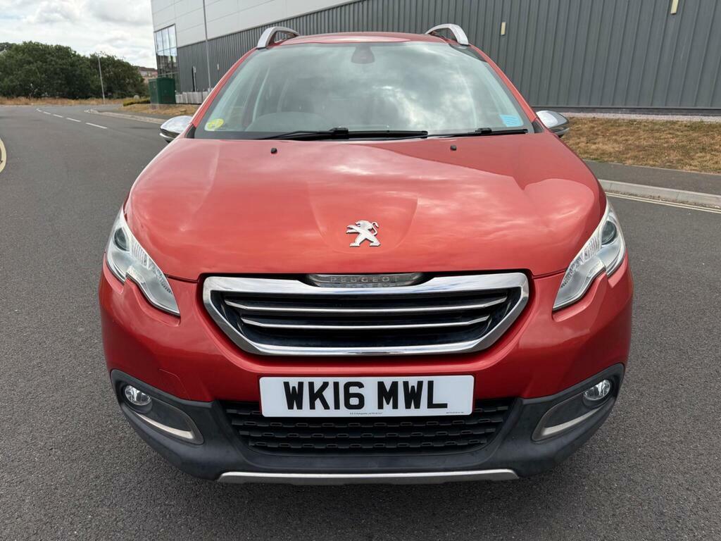Peugeot 2008 1.6 Bluehdi Allure Euro 6 S S Red #2