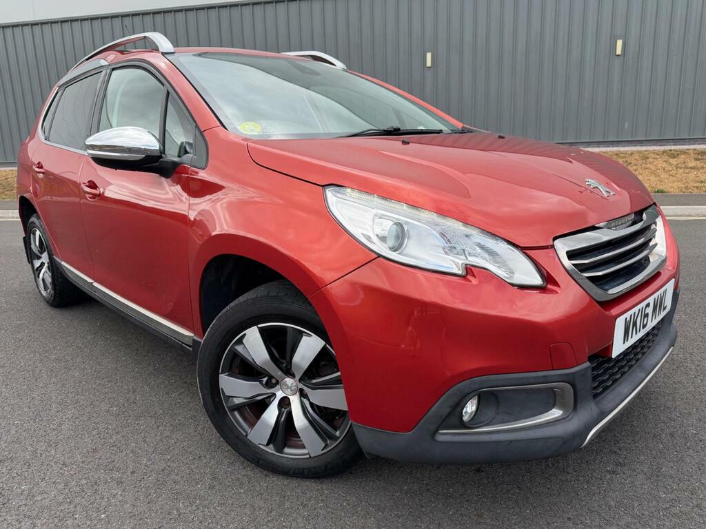 Peugeot 2008 1.6 Bluehdi Allure Euro 6 S S Red