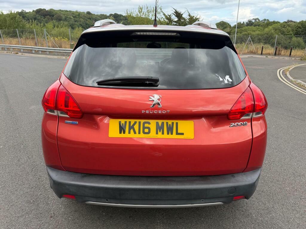 Peugeot 2008 1.6 Bluehdi Allure Euro 6 S S Red #3