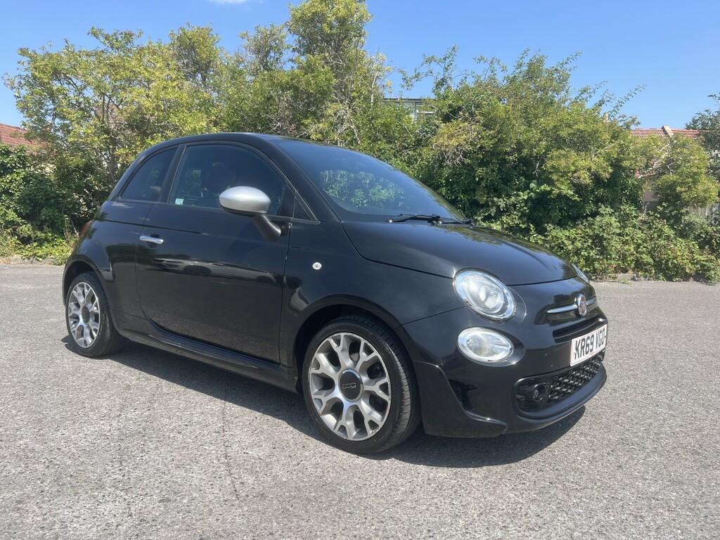 Fiat 500 1.2 1.2 69Hp Rockstar 201969 KR69VGO Black #2