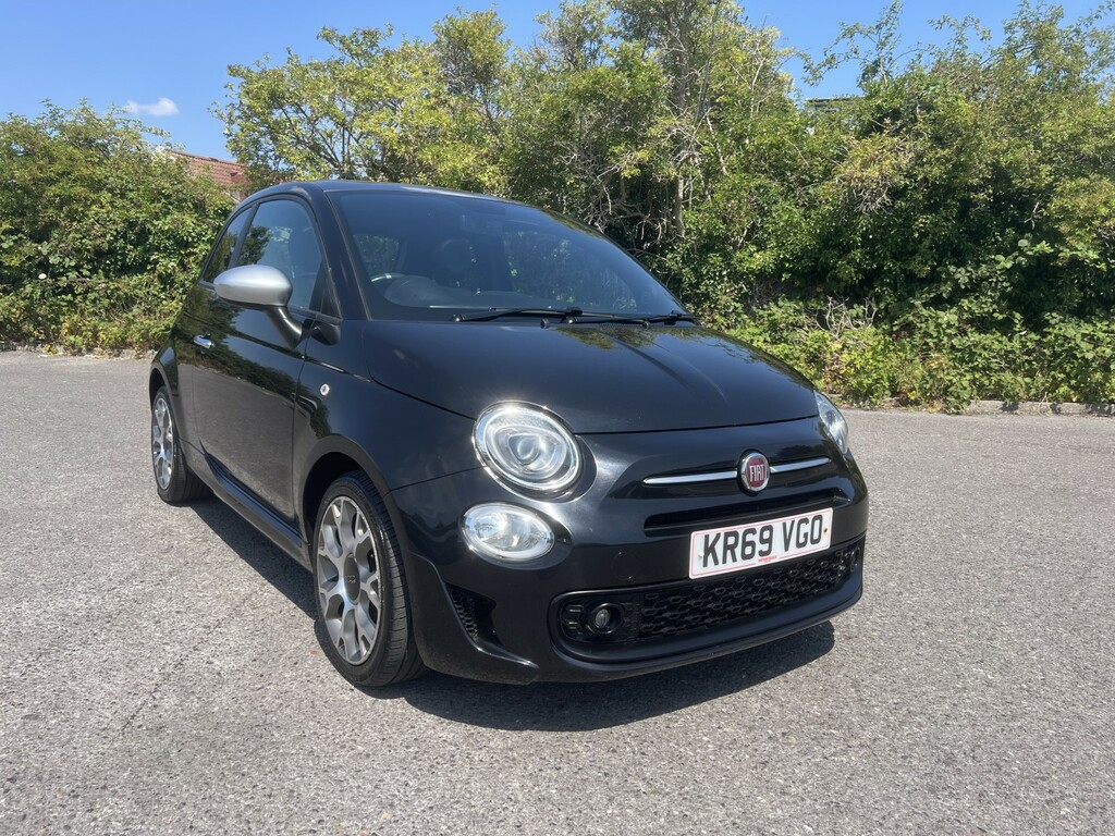 Fiat 500 1.2 1.2 69Hp Rockstar 201969 Black