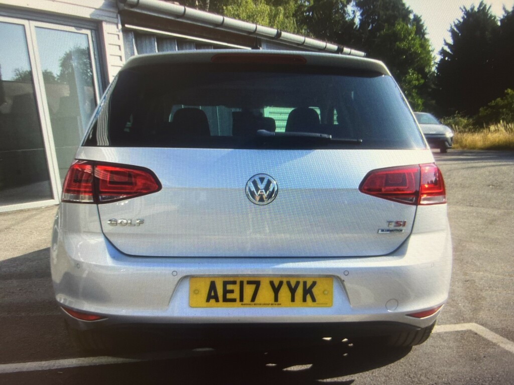 Volkswagen Golf 1.4 Tsi Bluemotion Tech Act Gt Edition AE17YYK Silver #2