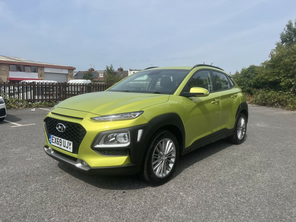 Hyundai Kona 1.0 Kona Se 1.0T My19 201969 EX69UJY Yellow #4