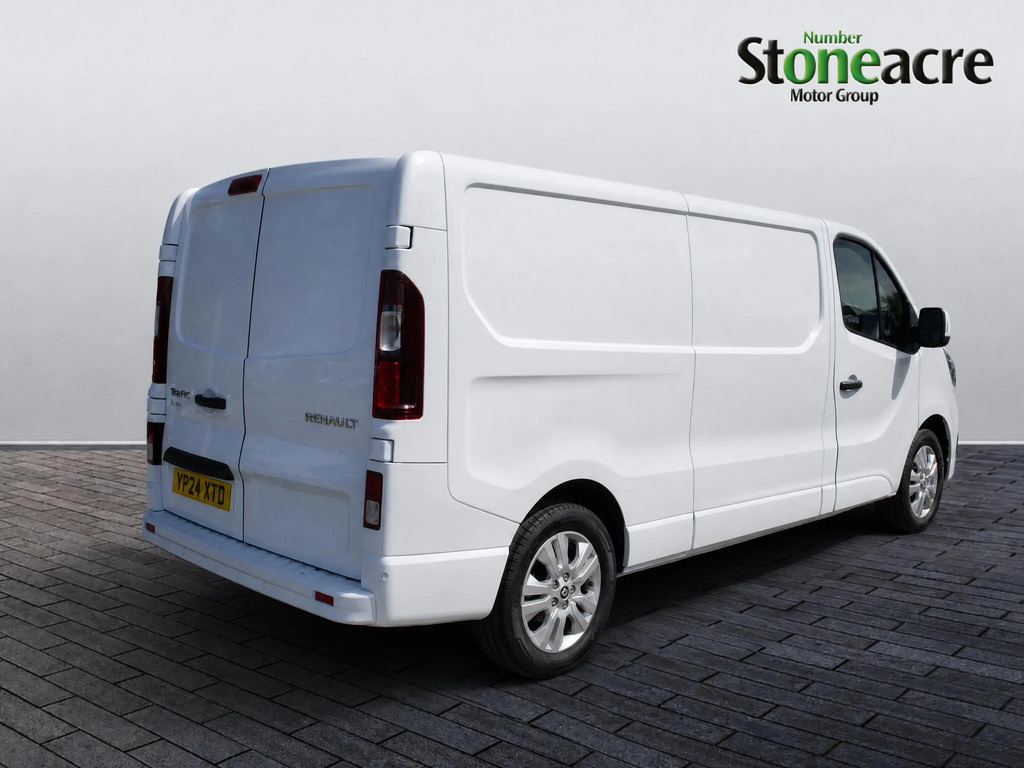 Renault Trafic Ll30 Blue Dci 130 Extra Panel Van My23 #3