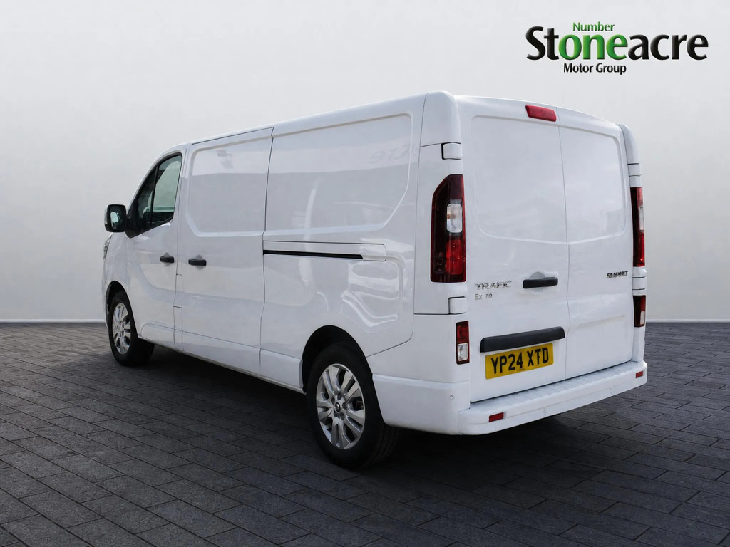 Renault Trafic Ll30 Blue Dci 130 Extra Panel Van My23 #5