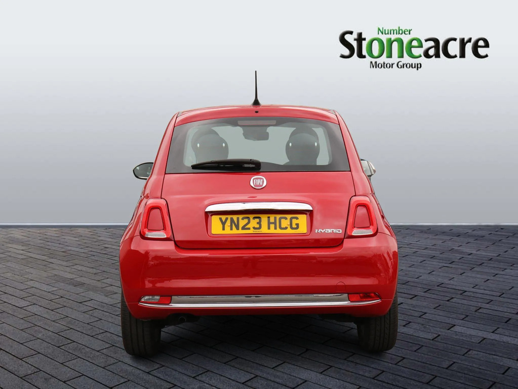 Fiat 500 500 1.0 70Hp Mild Hybrid Red #4