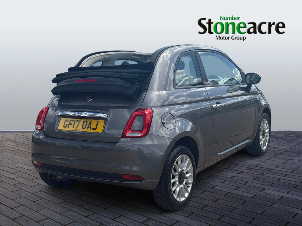 Fiat 500C 1.2 Pop Star Dualogic Euro 6 Ss Grey #3