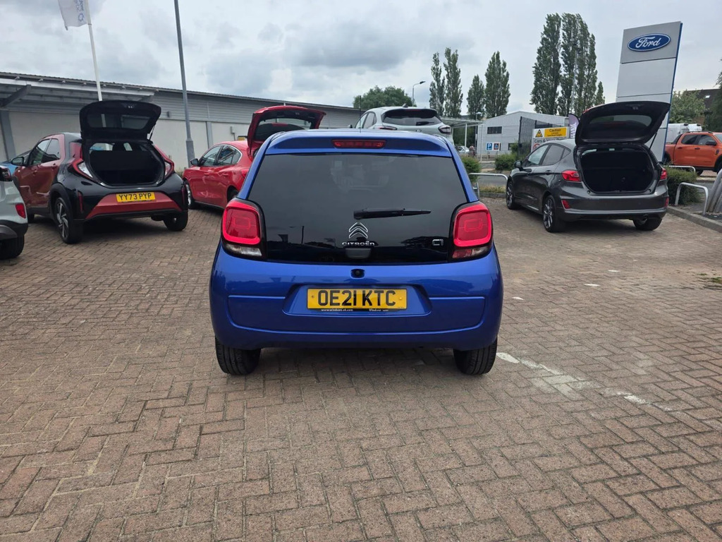 Citroen C1 1.0 Vti 72 Shine Blue #3