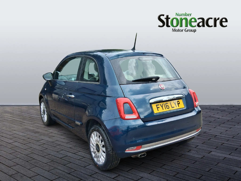 Fiat 500 1.2 Lounge Blue #5