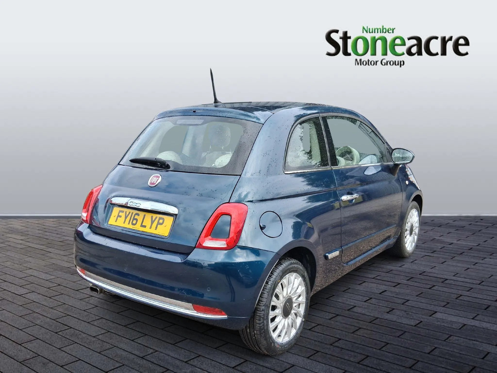 Fiat 500 1.2 Lounge Blue #3