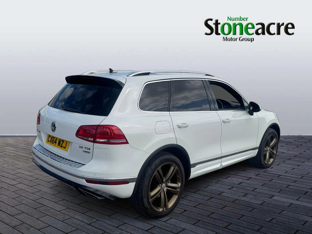 Volkswagen Touareg V6 R-line Tdi Bluemotion Technology White #8