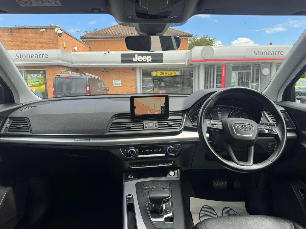 Audi Q5 Audi Estate 2.0 Tdi Quattro S Line S Tr Black #9