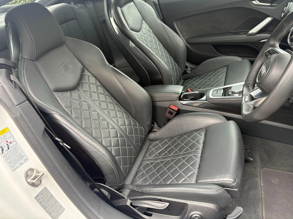 Audi TTS 2.0 Tfsi Black Edition S Tronic Quattro Euro 6 S White #10