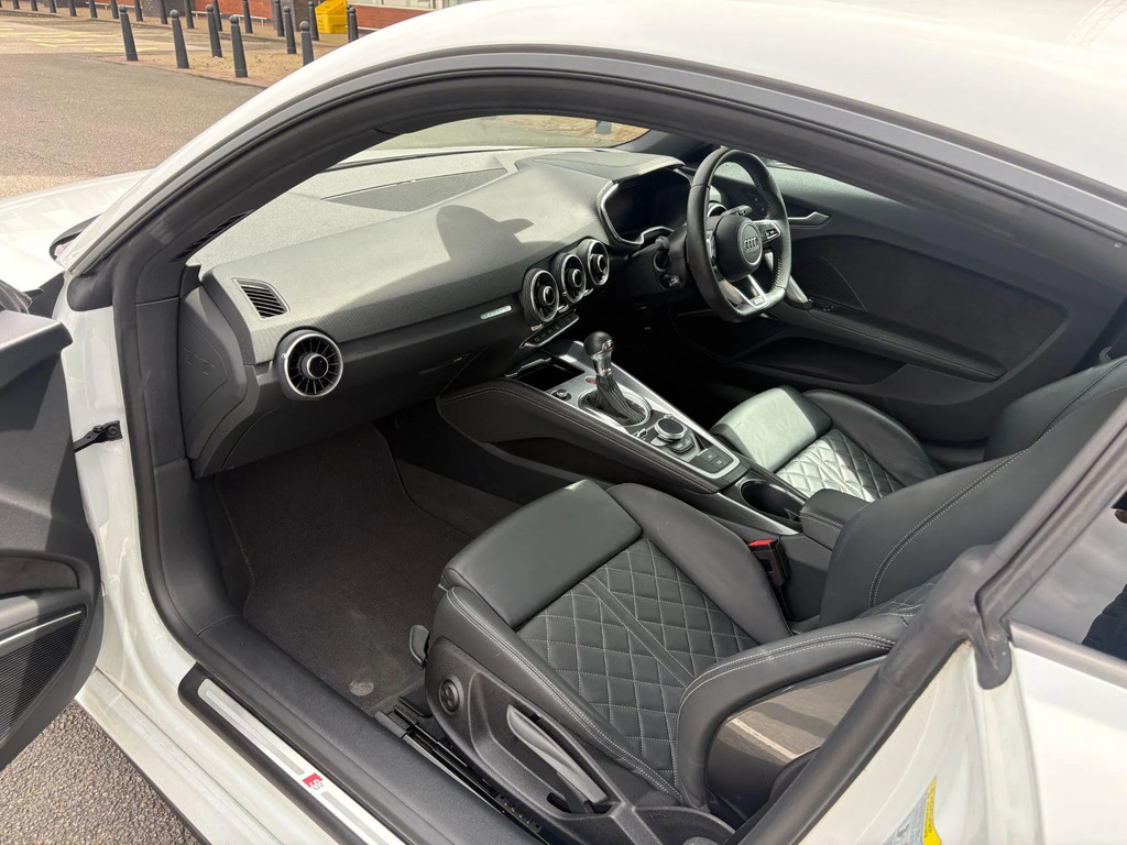 Audi TTS 2.0 Tfsi Black Edition S Tronic Quattro Euro 6 S White #27