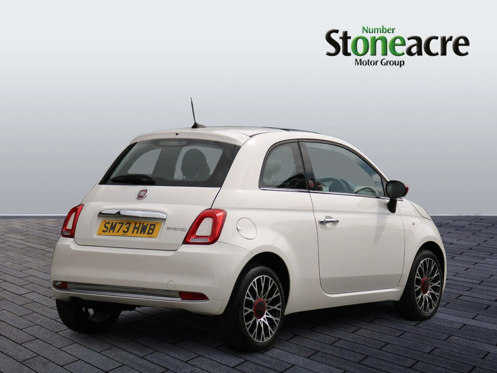 Fiat 500 1.0 Mild Hybrid Red SM73HWB #3