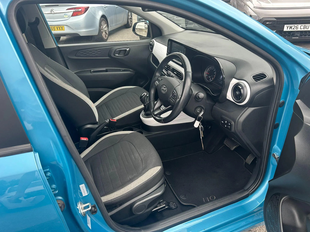 Hyundai I10 1.0 Se Connect Hatchback Euro 6 Blue #14