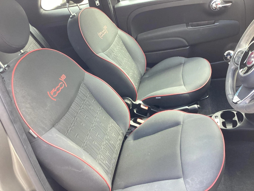 Fiat 500 1.0 Mhev Red Hatchback Euro 6 S Grey #14