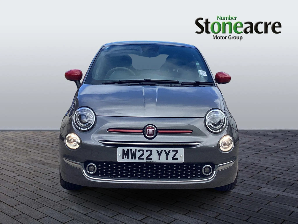Fiat 500 1.0 Mild Hybrid Red Grey #2