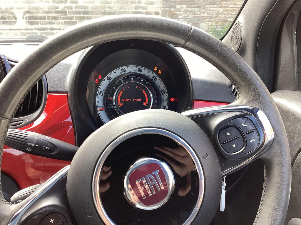 Fiat 500 1.0 Mhev Red Hatchback Euro 6 S Grey #16