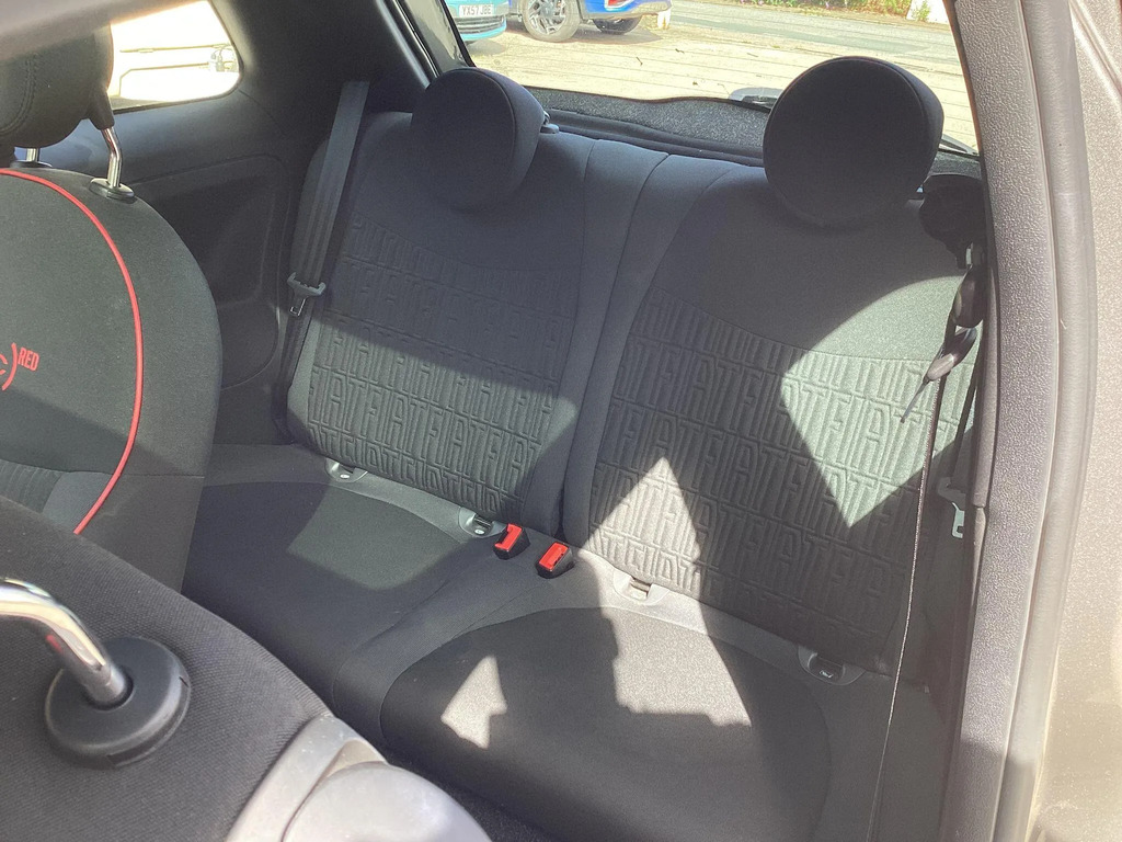 Fiat 500 1.0 Mhev Red Hatchback Euro 6 S Grey #11