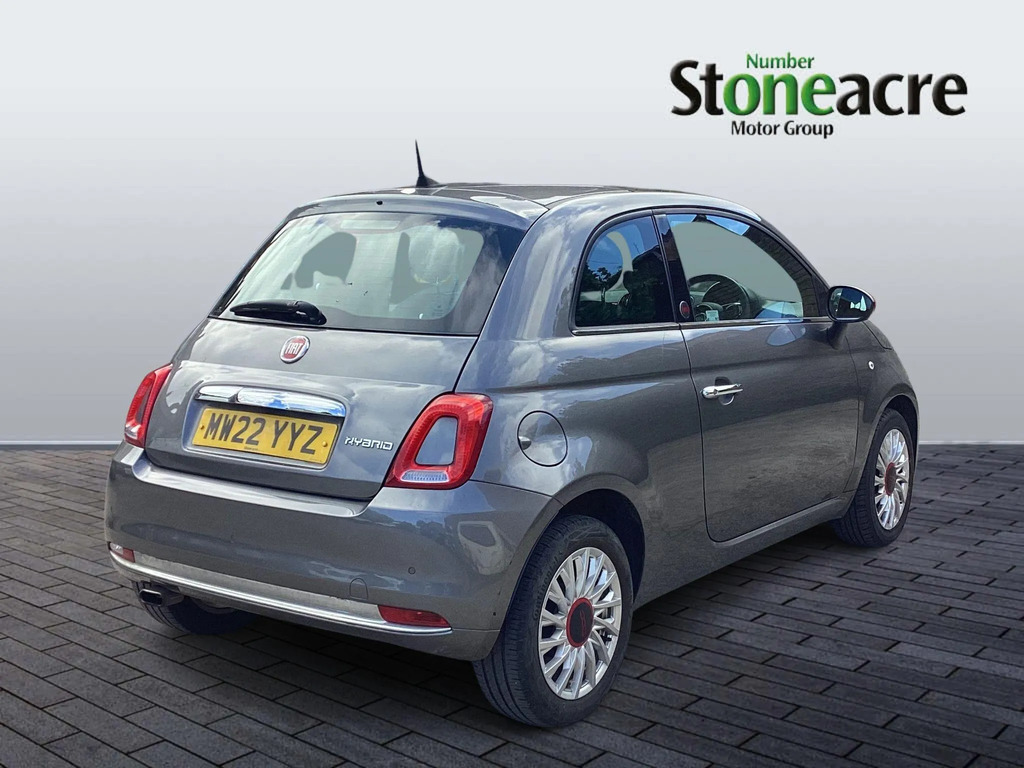Fiat 500 1.0 Mild Hybrid Red Grey #6