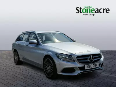 Mercedes-Benz C Class 2.0 C300 Amg Line Premium Plus 7G-tronic Euro 6 Grey #1