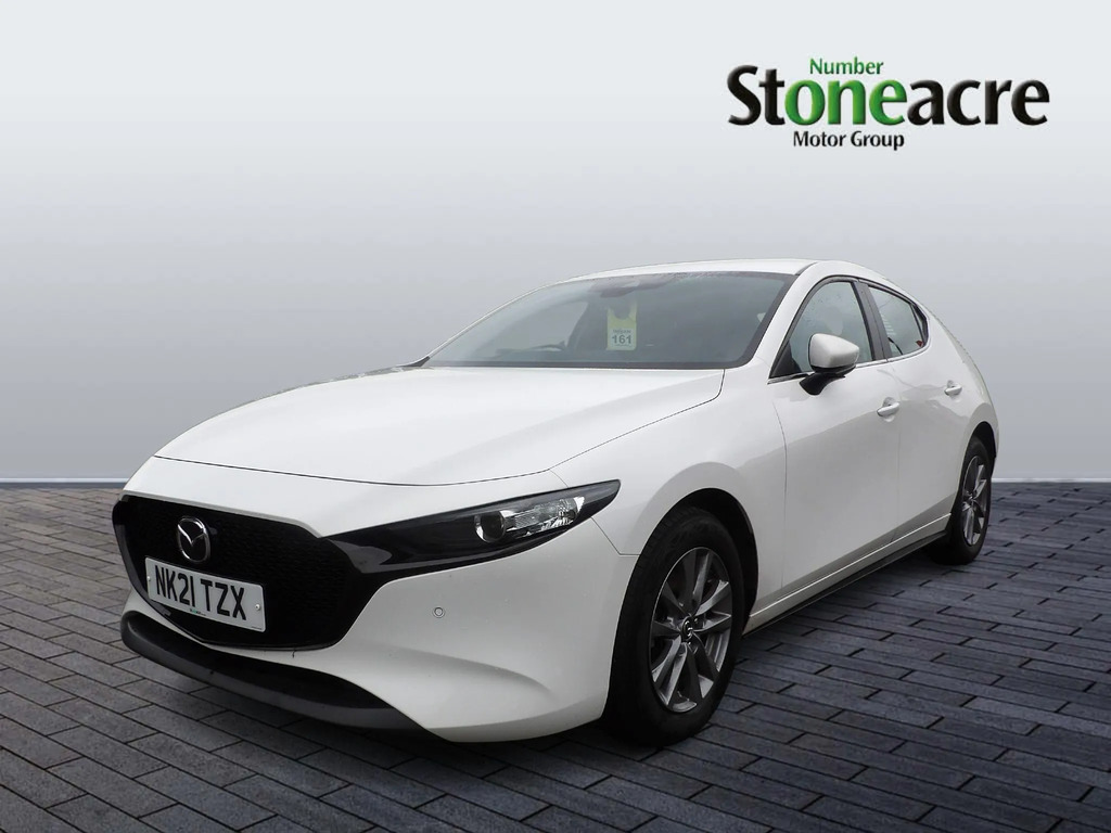 Mazda 3 2.0 E-skyactiv-g Mhev Se-l Lux Hatchback Petro White #5