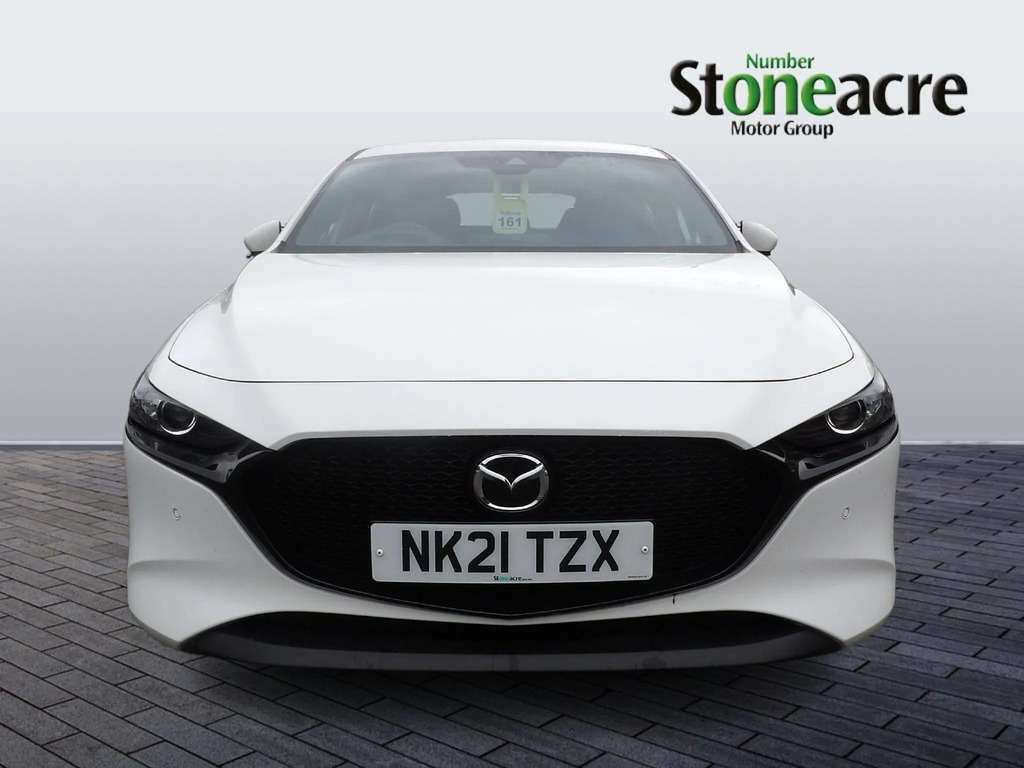Mazda 3 2.0 E-skyactiv-g Mhev Se-l Lux Hatchback Petro White #6