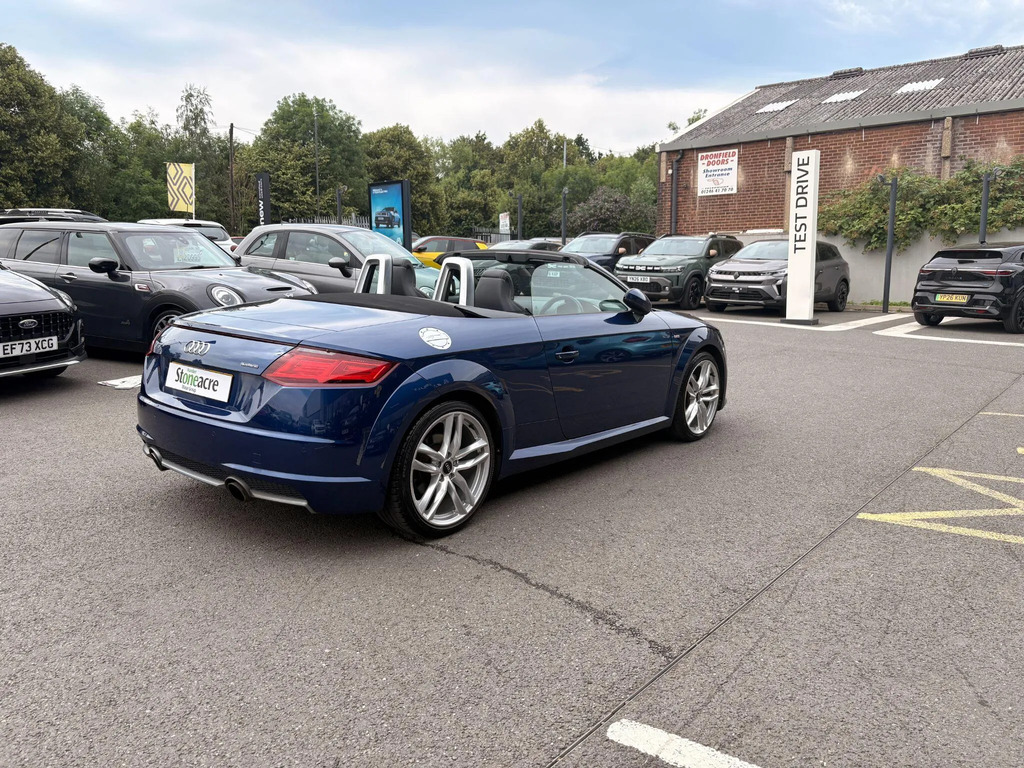 Audi TT 2.0 Tfsi Sport Roadster Euro 6 Black #9