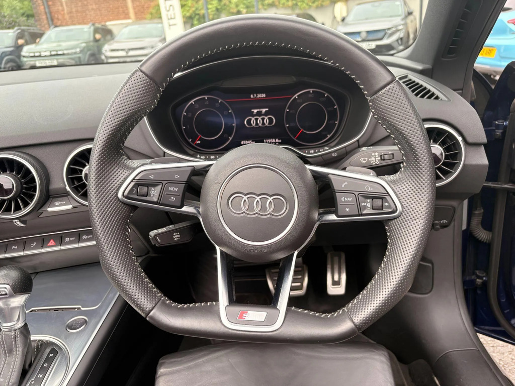 Audi TT 2.0 Tfsi Sport Roadster Euro 6 Black #31
