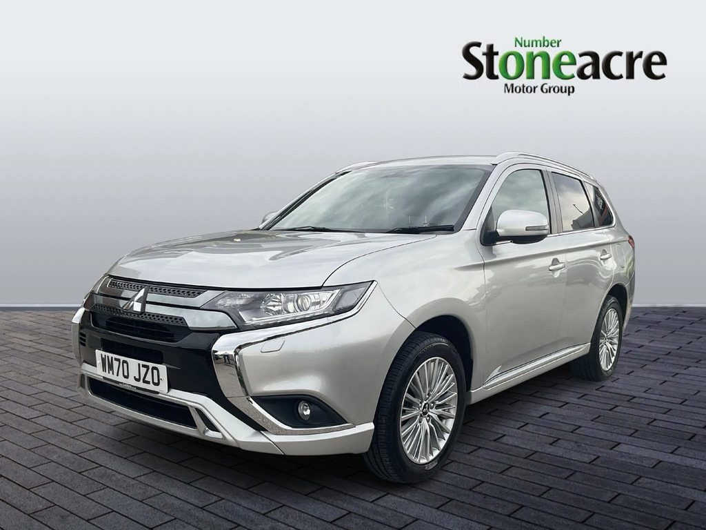 Mitsubishi Outlander 2.4H Twinmotor 13.8Kwh Dynamic Suv Plug Silver #3