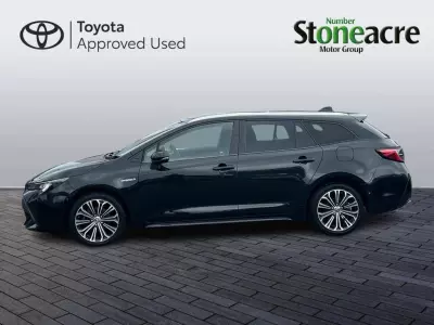 Toyota Corolla 1.8 Vvt-i Hybrid Design Cvt Panoramic Roof White #6