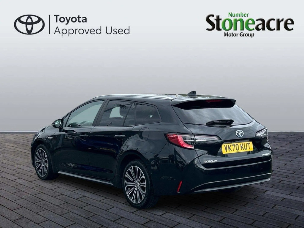 Toyota Corolla 1.8 Vvt-h Design Touring Sports Hybrid Black #5