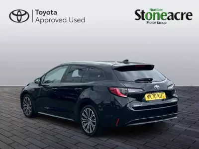 Toyota Corolla 1.8 Vvt-i Hybrid Design Cvt Panoramic Roof White #5
