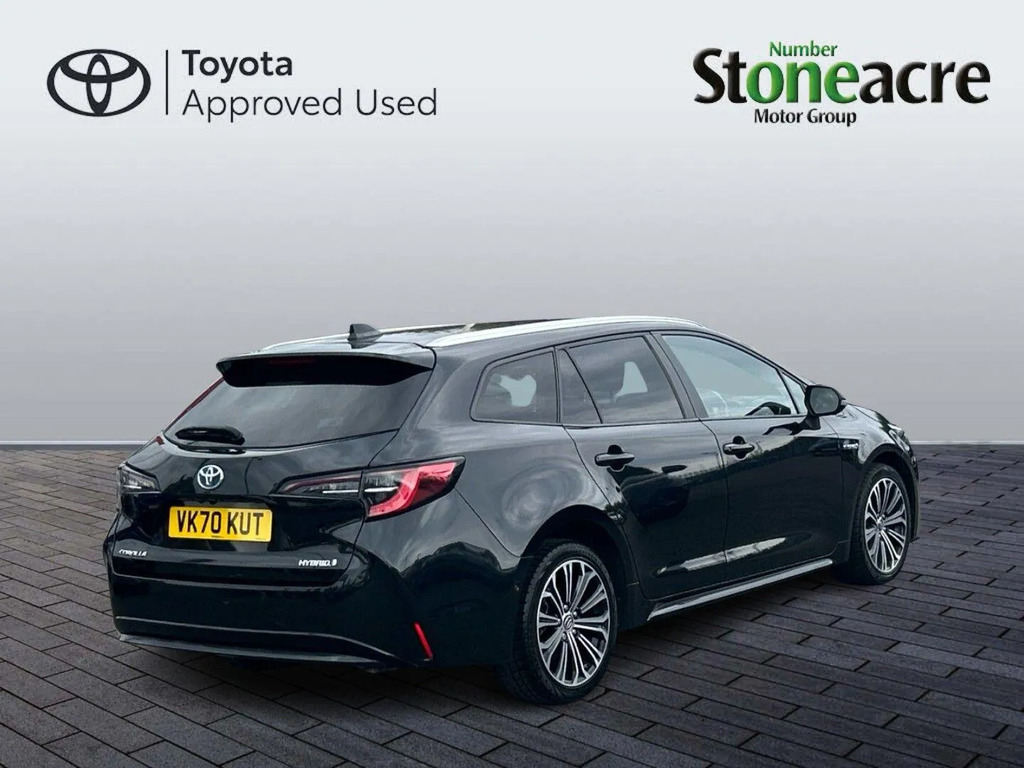 Toyota Corolla 1.8 Vvt-h Design Touring Sports Hybrid Black #3