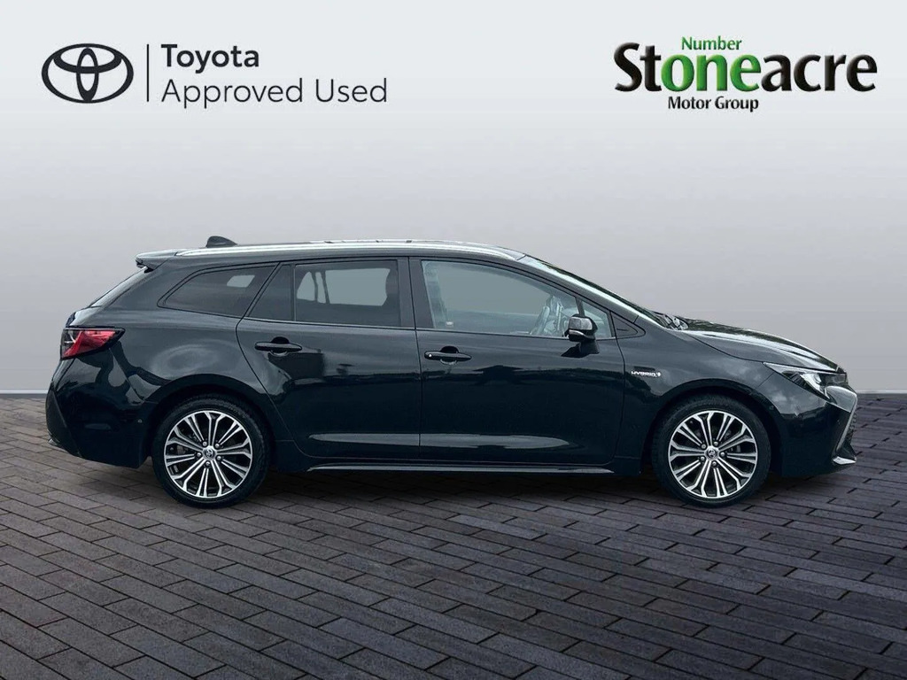 Toyota Corolla 1.8 Vvt-h Design Touring Sports Hybrid Black #2