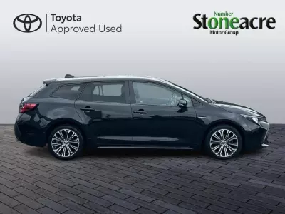 Toyota Corolla 1.8 Vvt-i Hybrid Design Cvt Panoramic Roof White #2