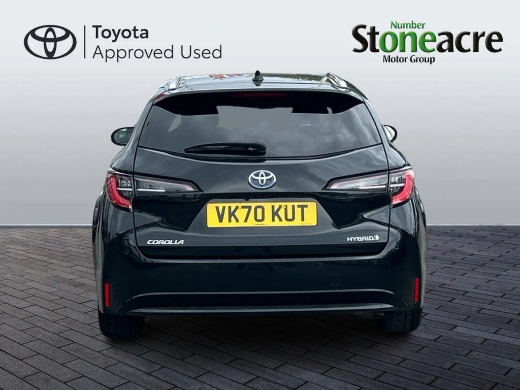 Toyota Corolla 1.8 Vvt-h Design Touring Sports Hybrid Black #4