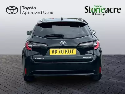 Toyota Corolla 1.8 Vvt-i Hybrid Design Cvt Panoramic Roof White #4