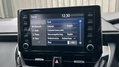 Toyota Corolla 1.8 Vvt-i Hybrid Design Cvt Panoramic Roof White #29