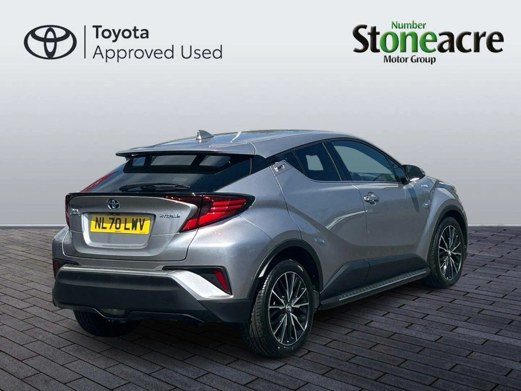 Toyota C-Hr 1.8 Vvt-h Excel Suv Hybrid Cvt Euro 6 Silver #3