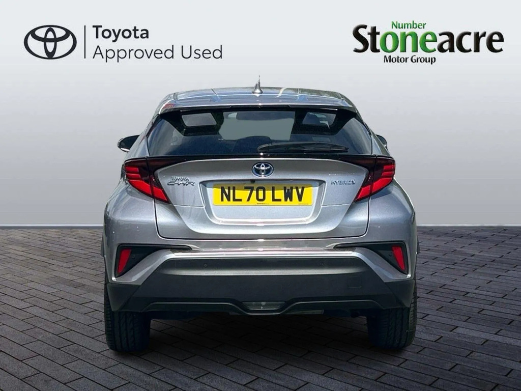 Toyota C-Hr 1.8 Vvt-h Excel Suv Hybrid Cvt Euro 6 Silver #4