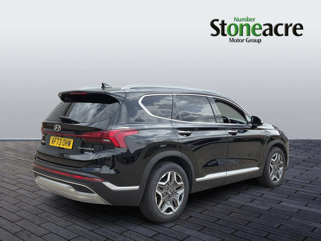 Hyundai Santa Fe 1.6 H T-gdi Ultimate Euro 6 Ss Black #3